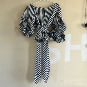 Luxe by stylekeepers stripped blouse